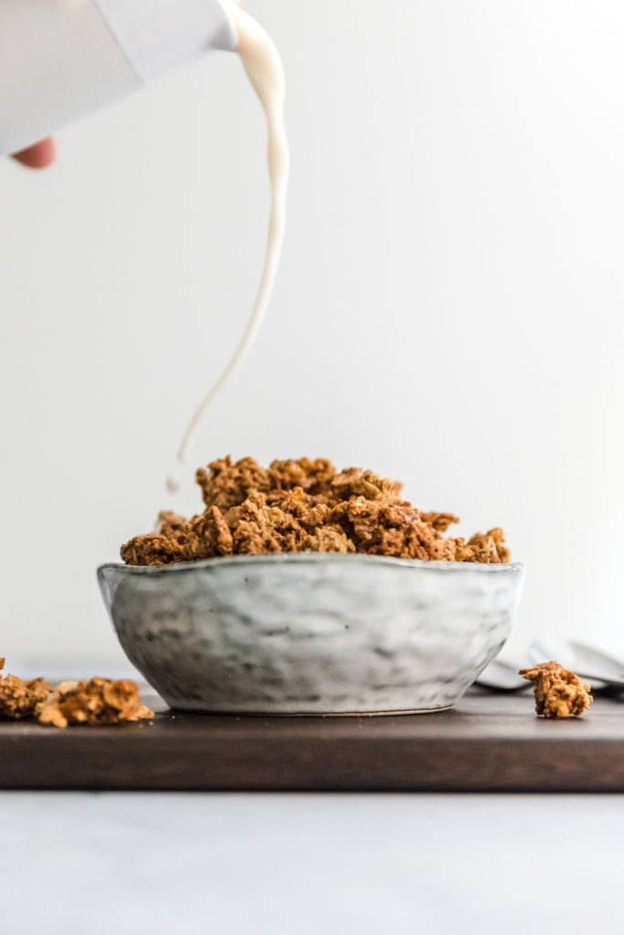 Vegan homemade granola #granola