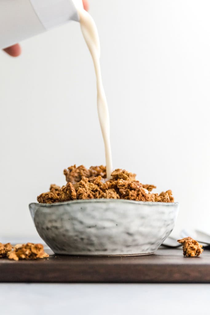 Vegan homemade granola #granola