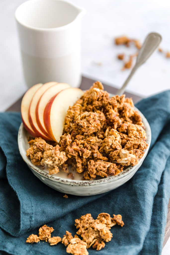 Vegan homemade granola #granola