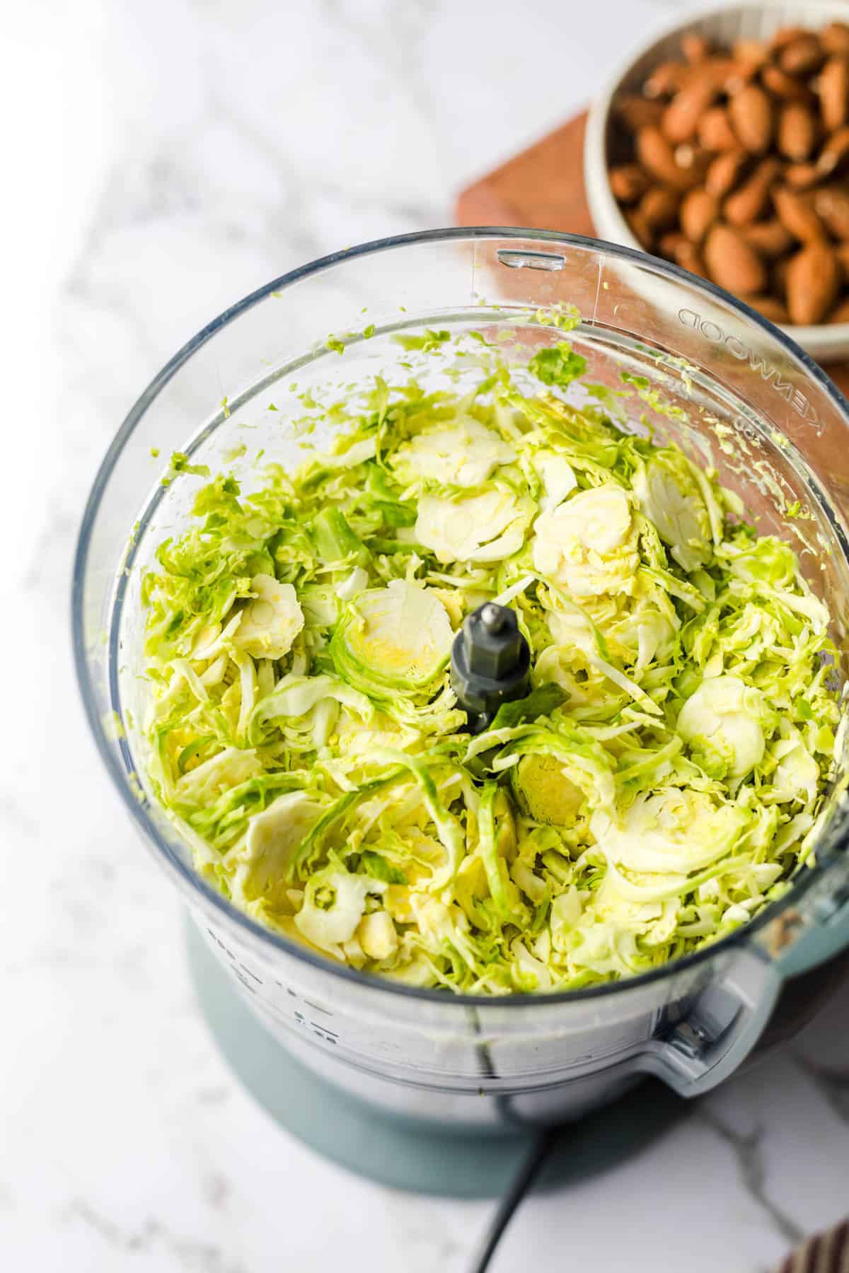 shredded brussels sprouts