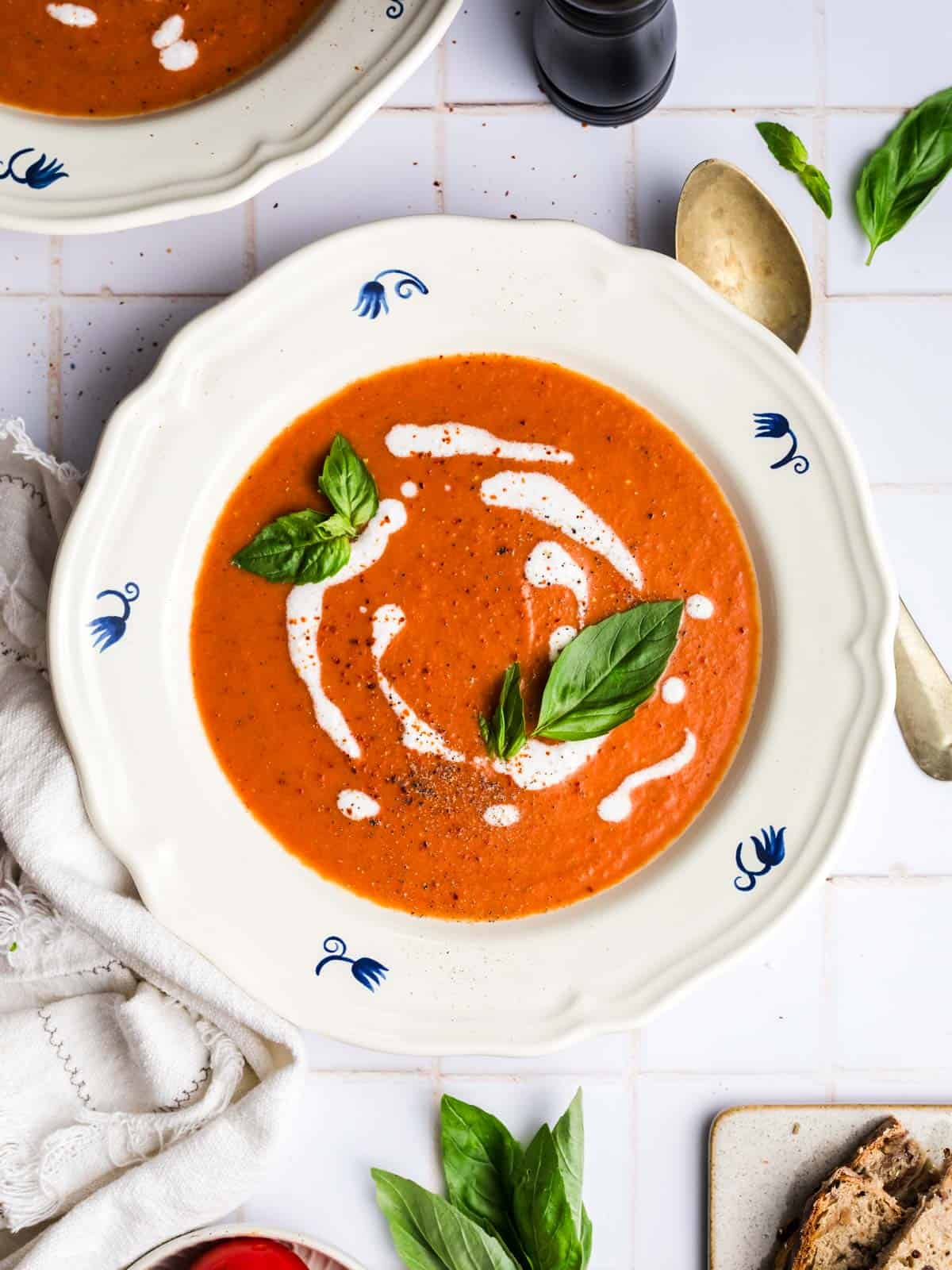 bisque with tomatoes