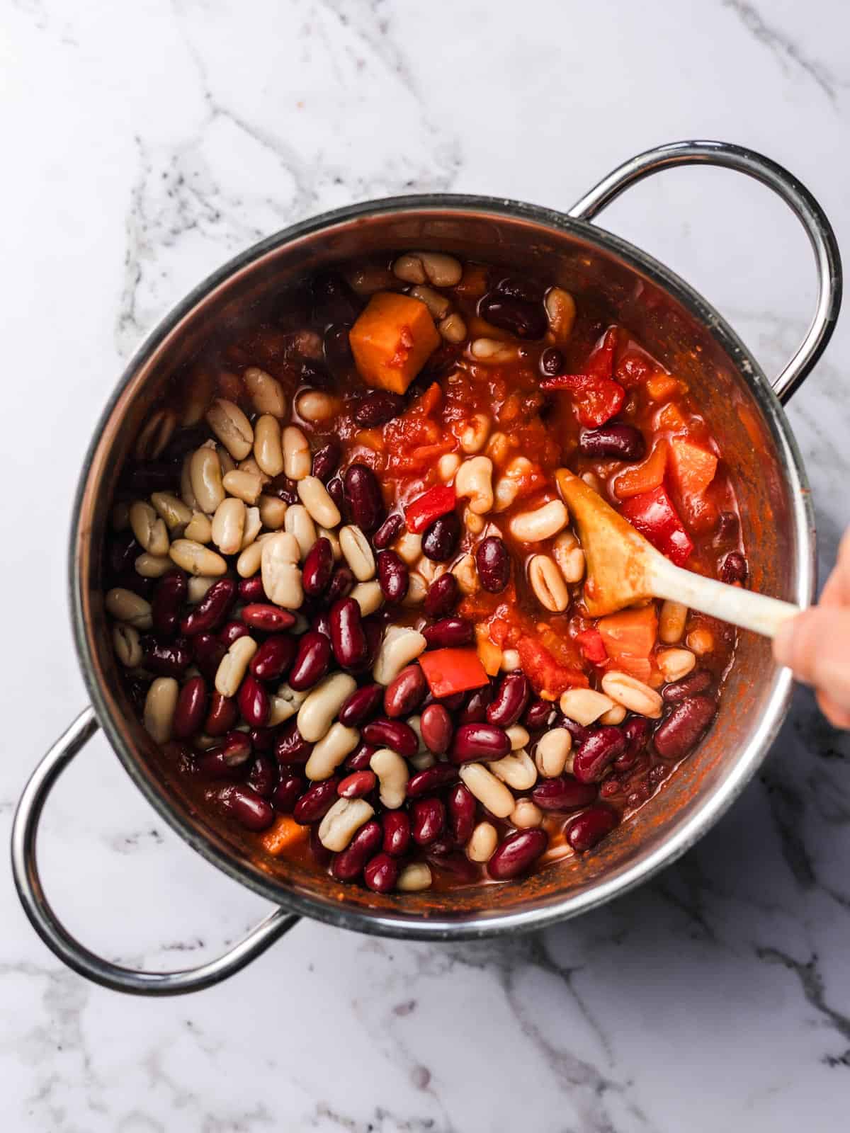 bean chili preparation