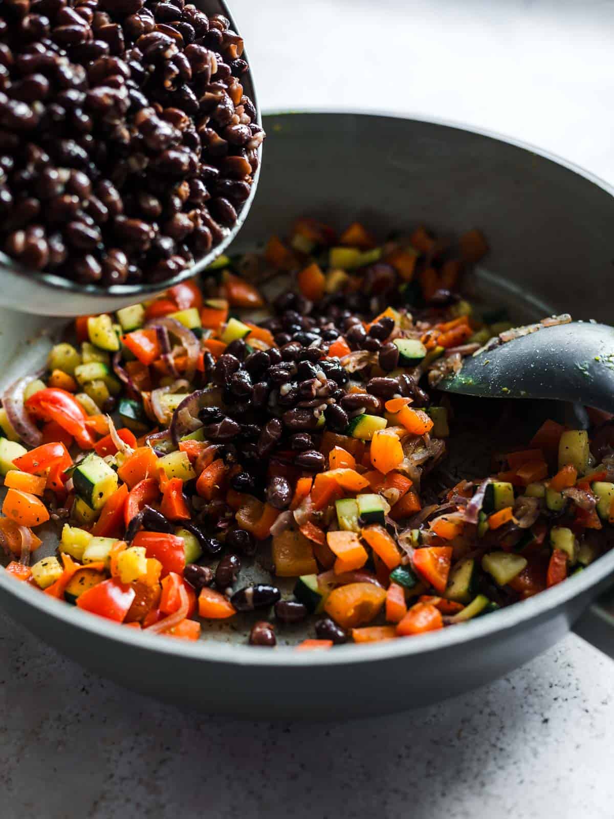 bean filling for enchiladas