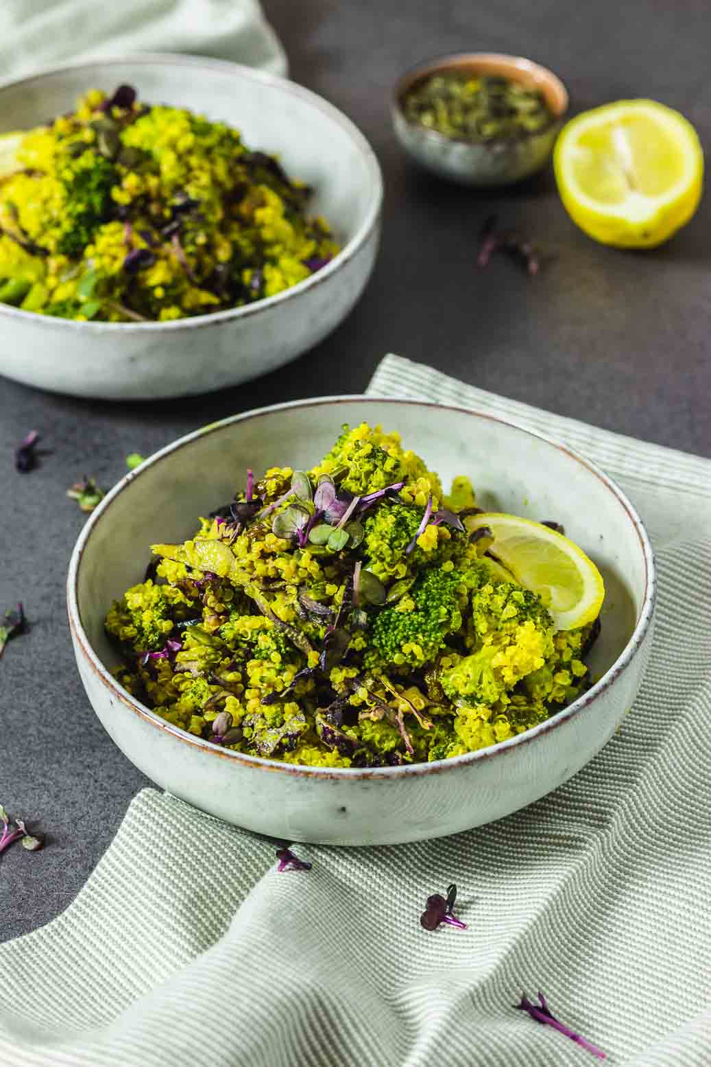 Vegan Curried Quinoa Salad #vegan#salad#quinoa