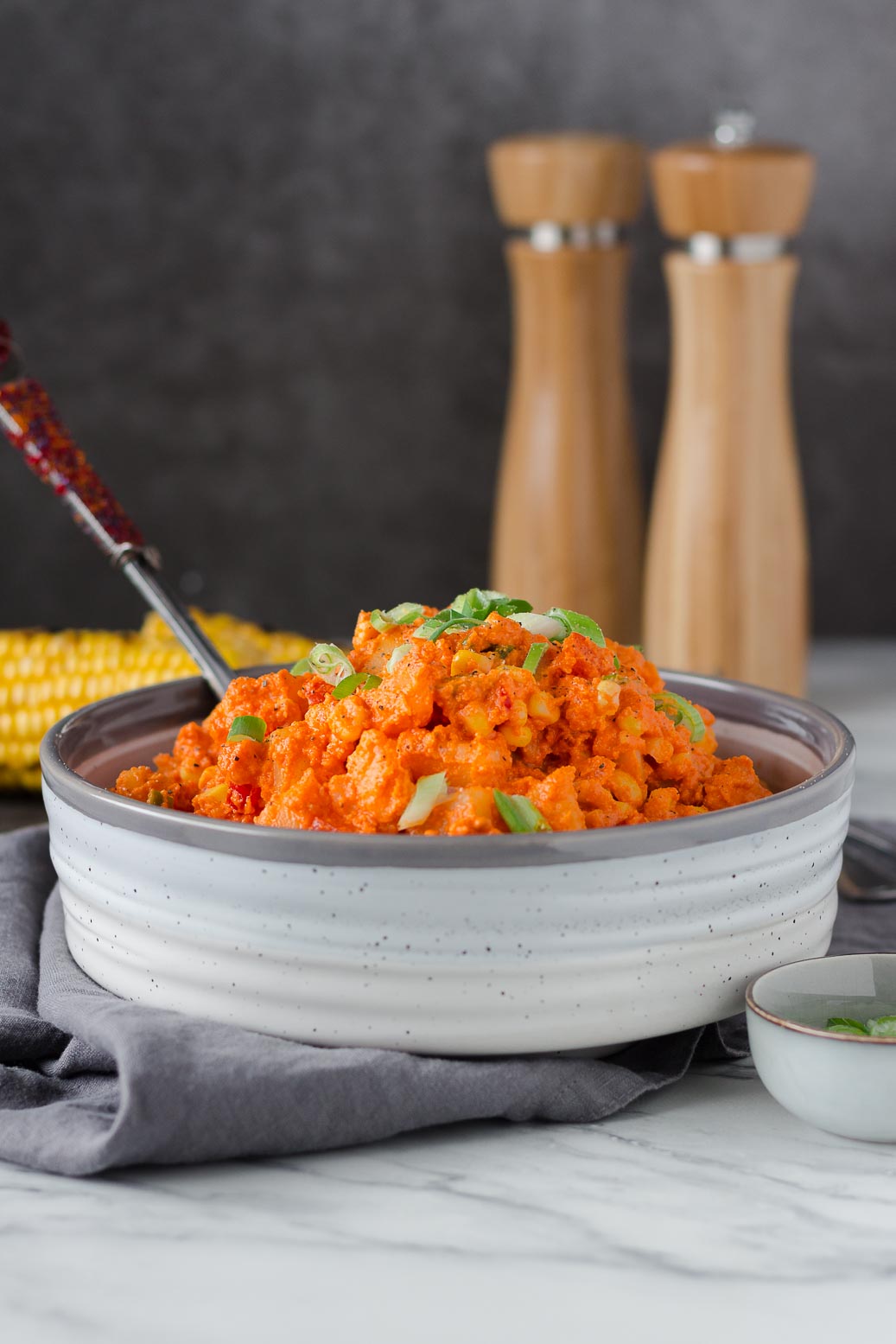 Vegan Potato Salad with romesco sauce #vegan #oil-free #salad #glutenfree