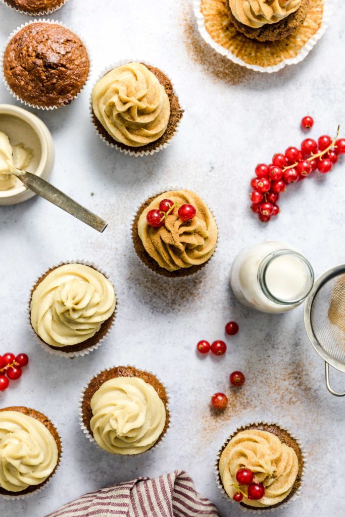 glutenfree currant cupcakes