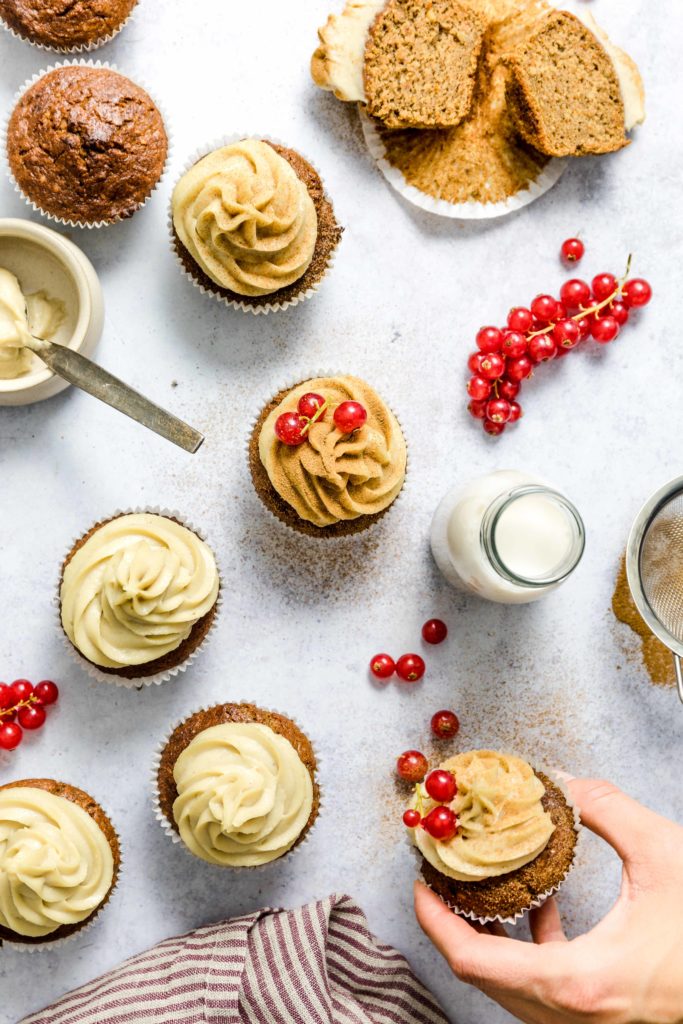 glutenfree currant cupcakes