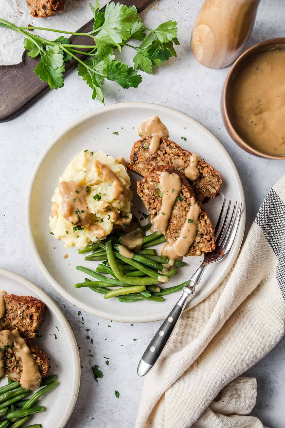 vegan lentil loaf