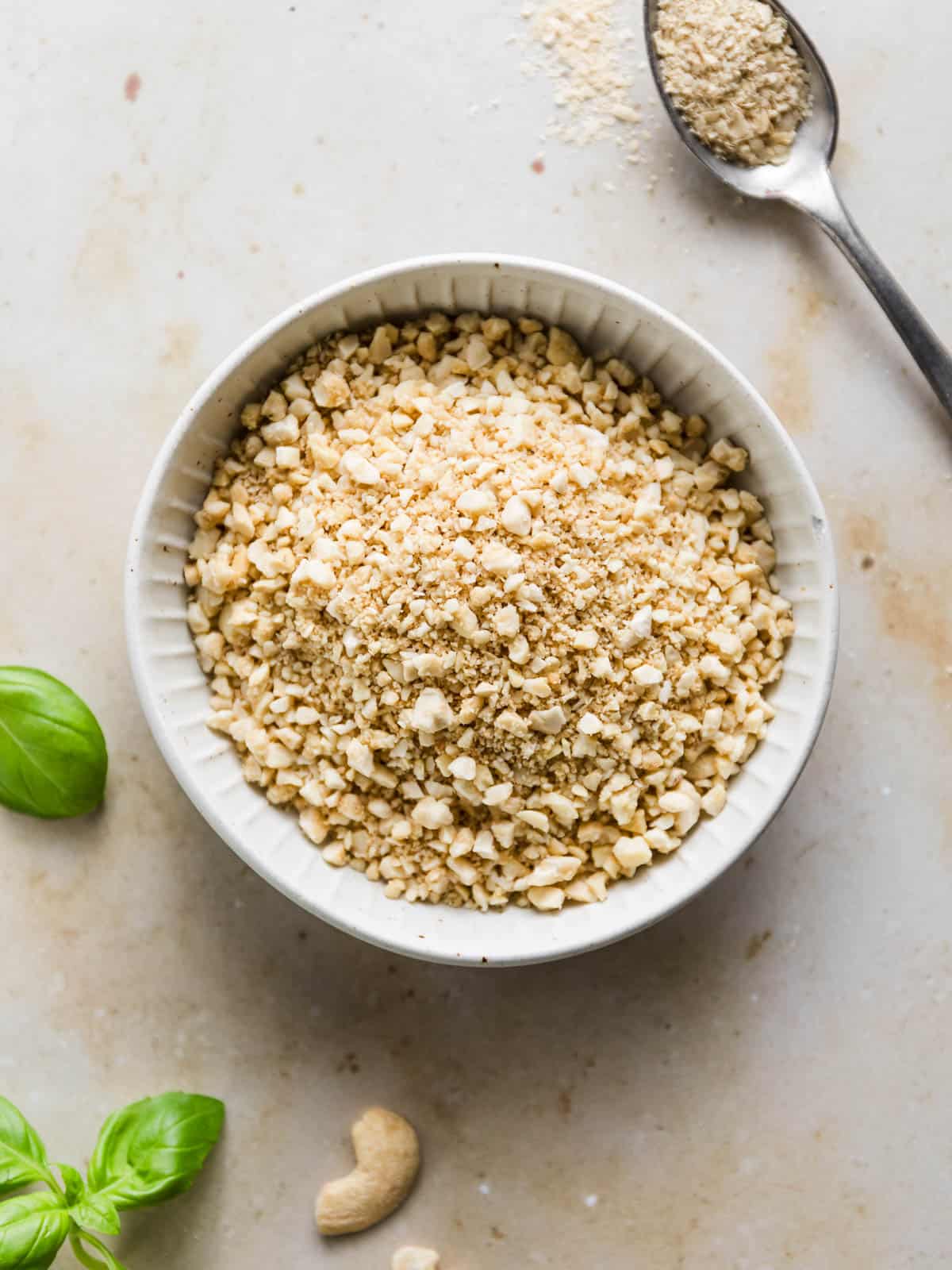 nutty salad topping