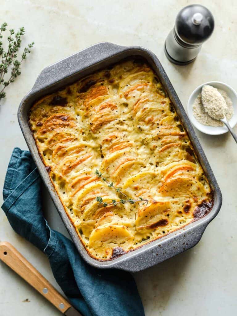 vegan scalloped potatoes