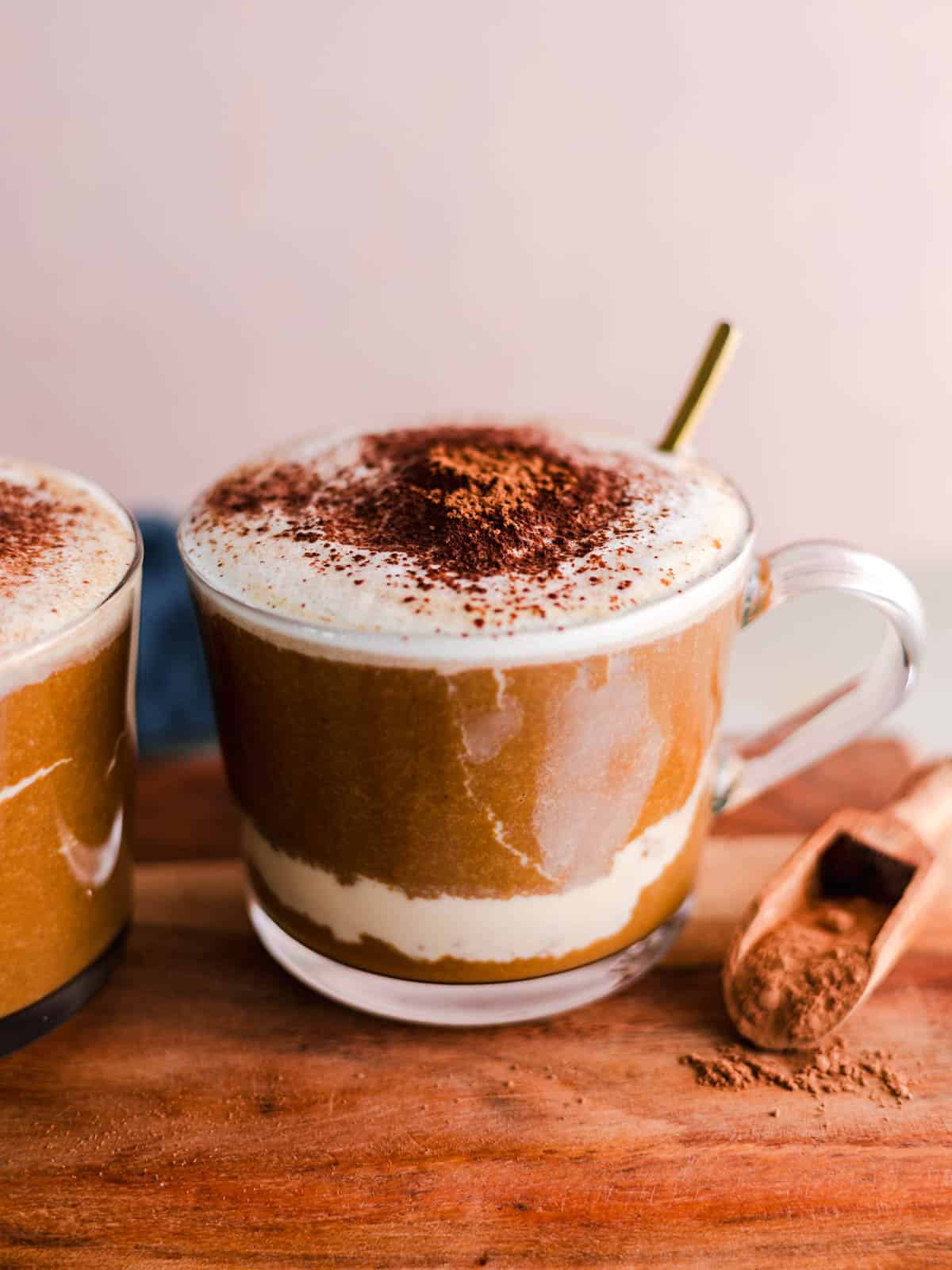 hot chocolate recipe without sugar vegan
