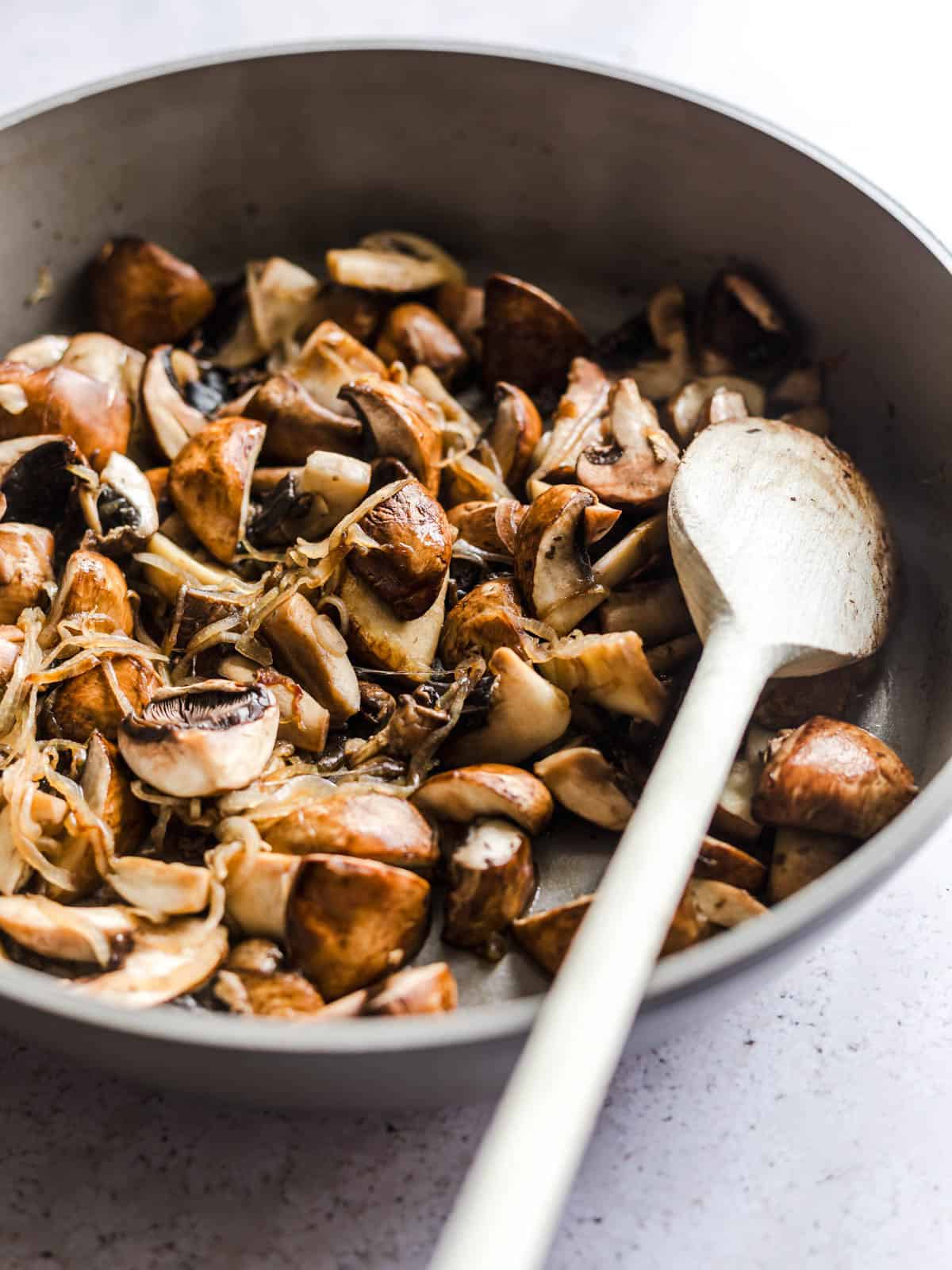 cooked mushrooms no oil