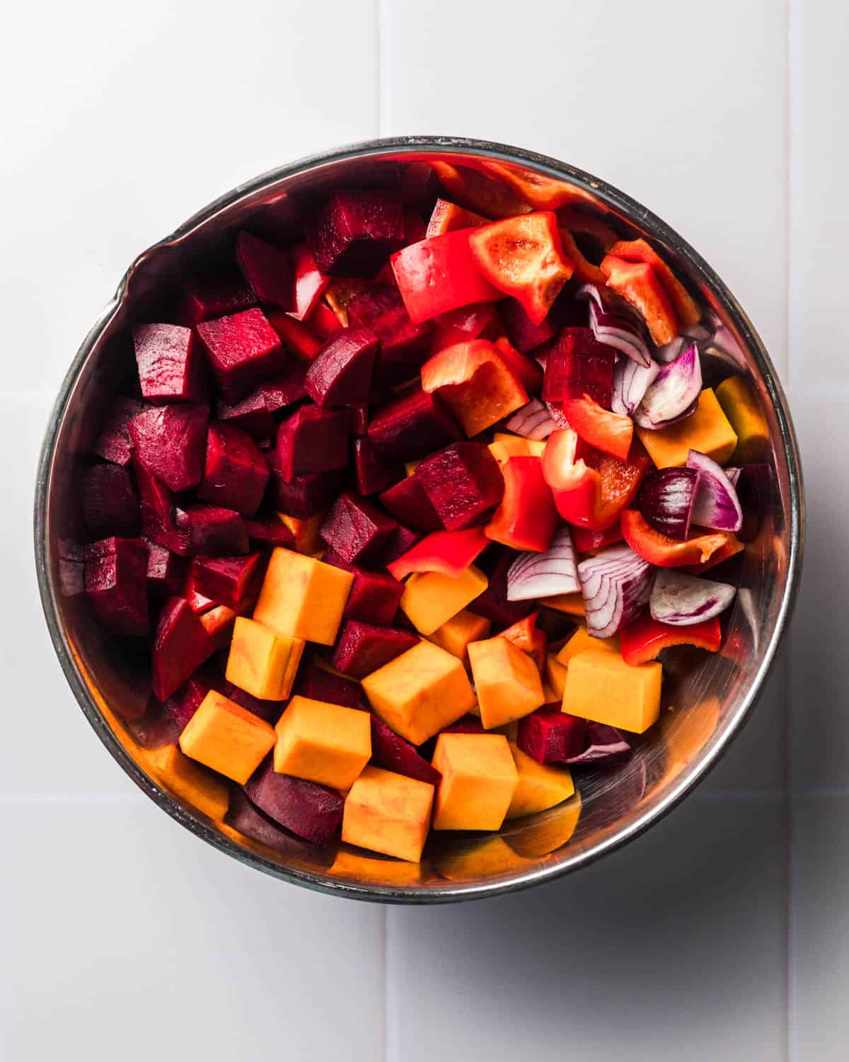 vegetables with seasonings