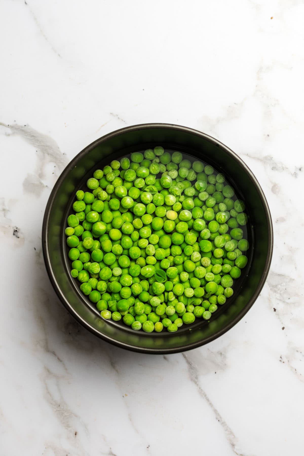 peas thawed