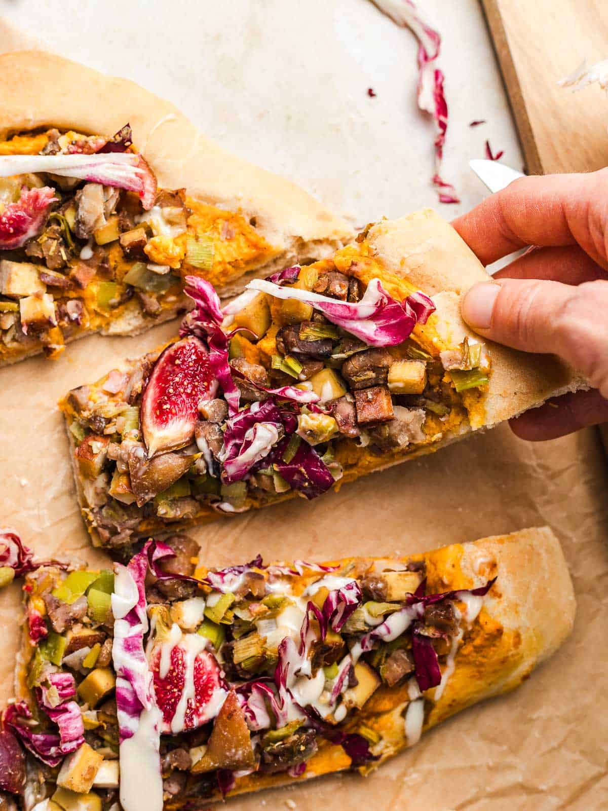 healthy Pizza recipe without tomato sauce