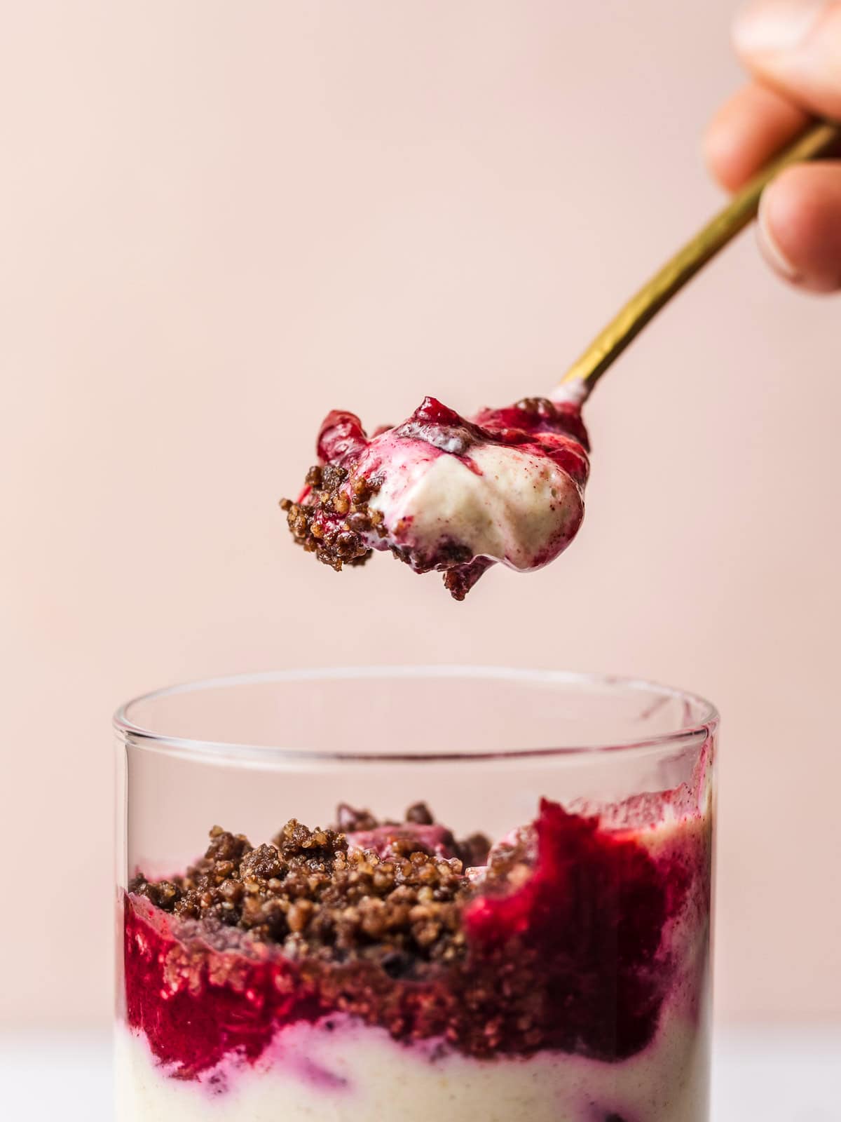 vegan fruit trifle
