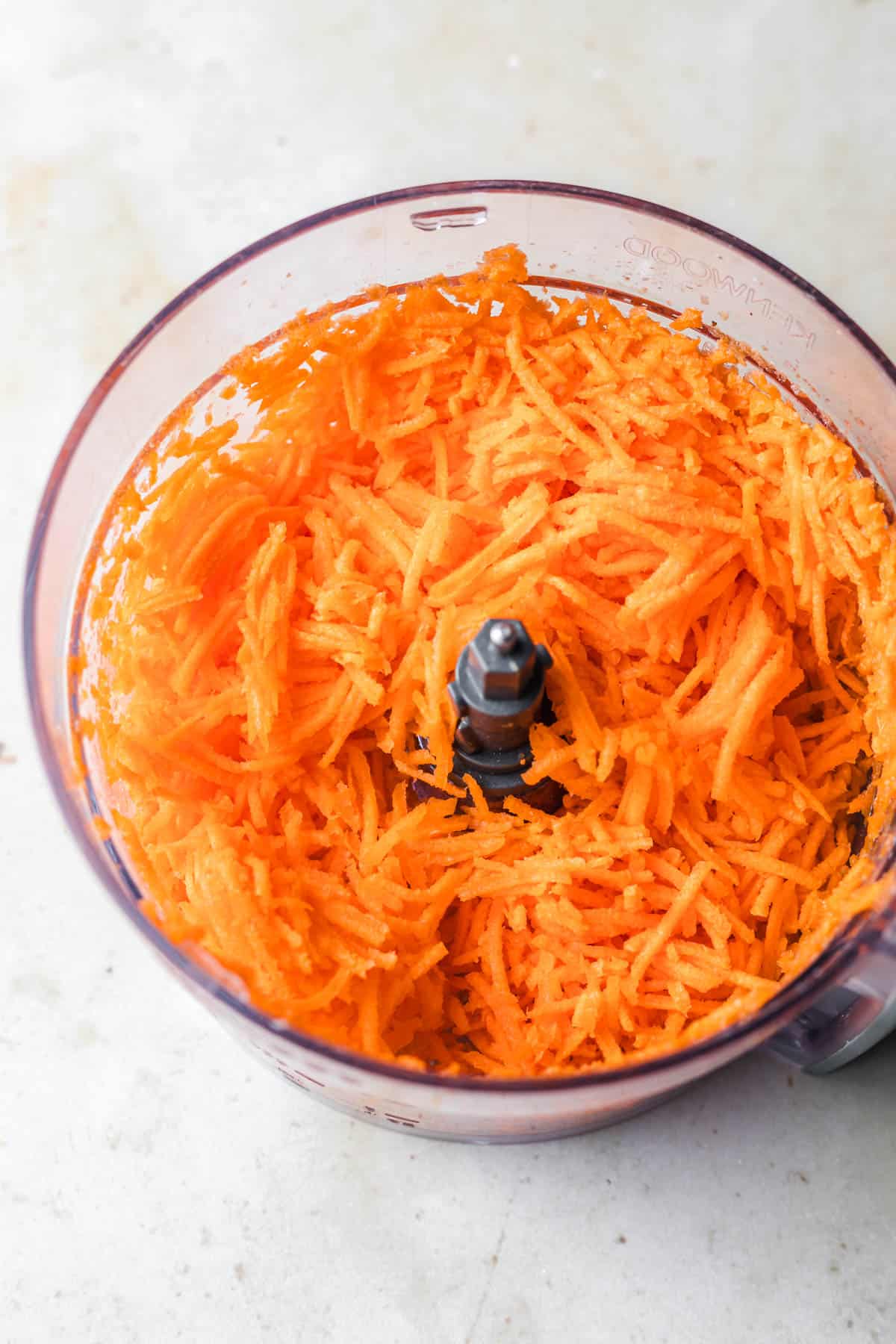 grated carrots for carrot cake