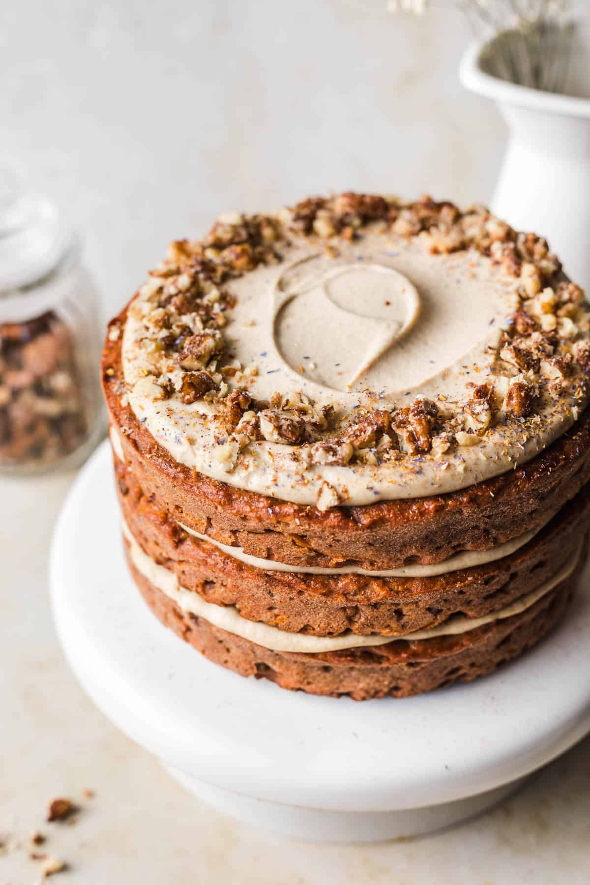 healthy carrot cake recipe without sugar