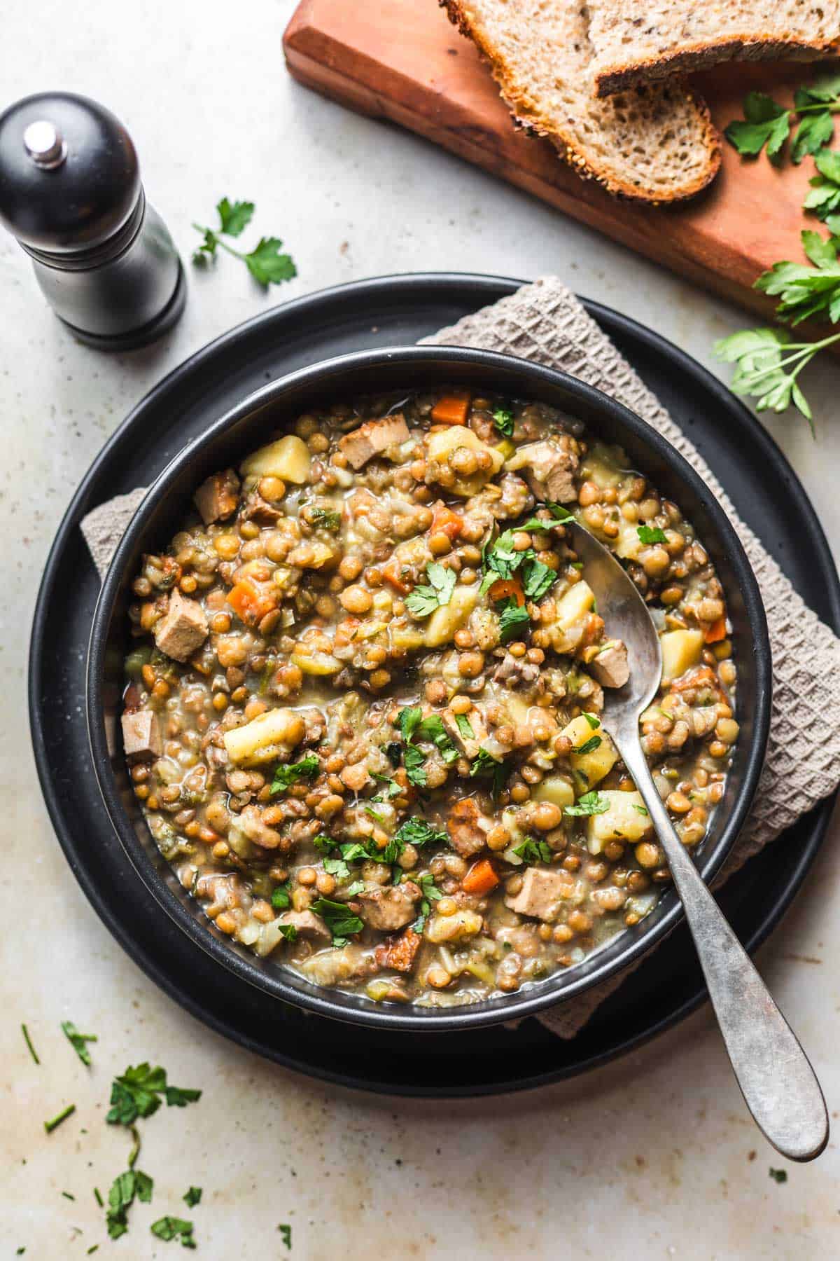 best lentil stew recipe vegetarian