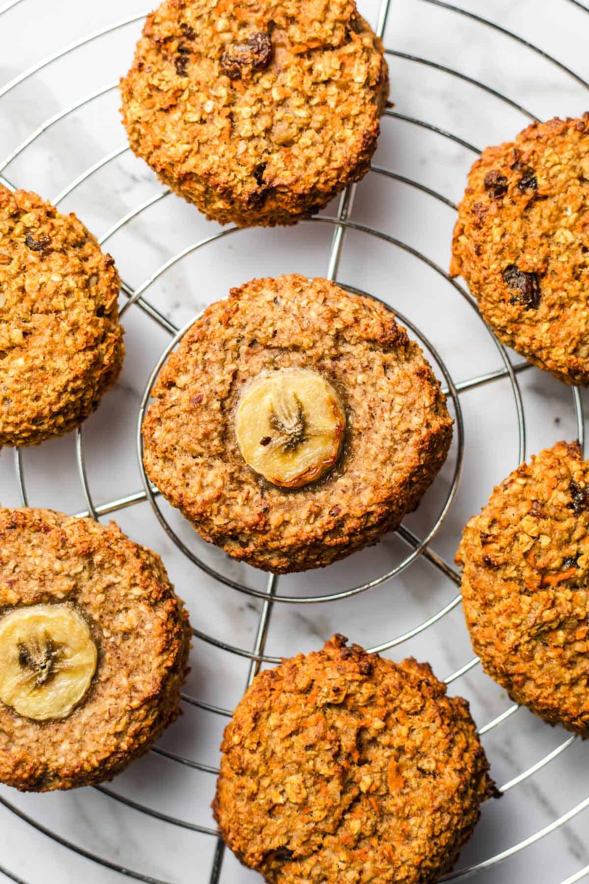 banana bread cookies vegan
