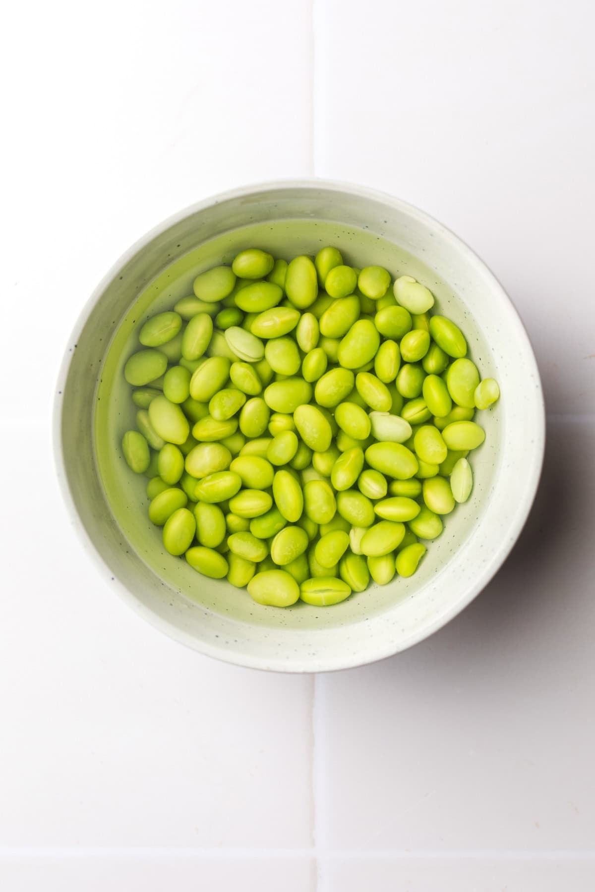 thawing edamame