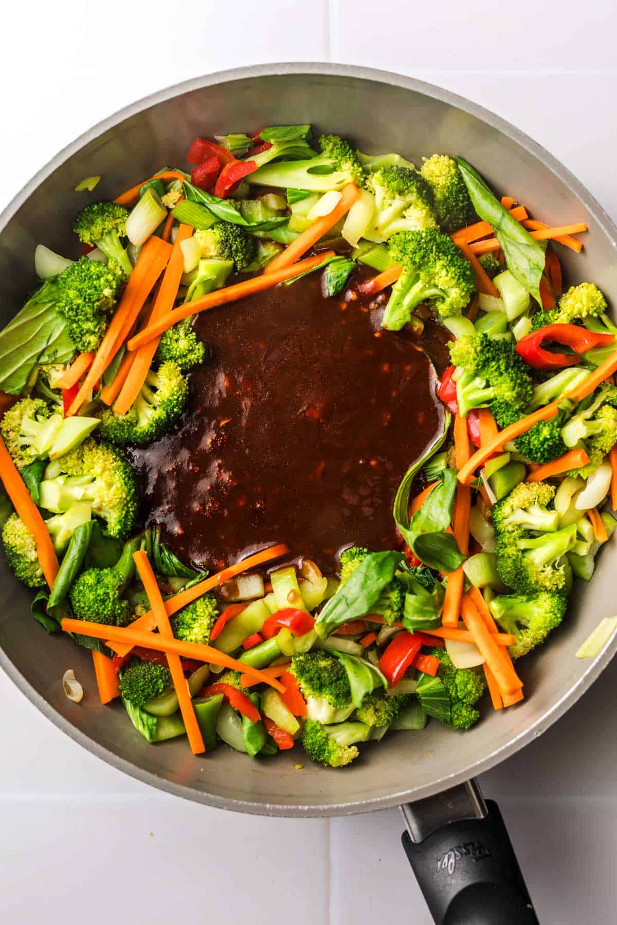 cooking vegan asian noodles