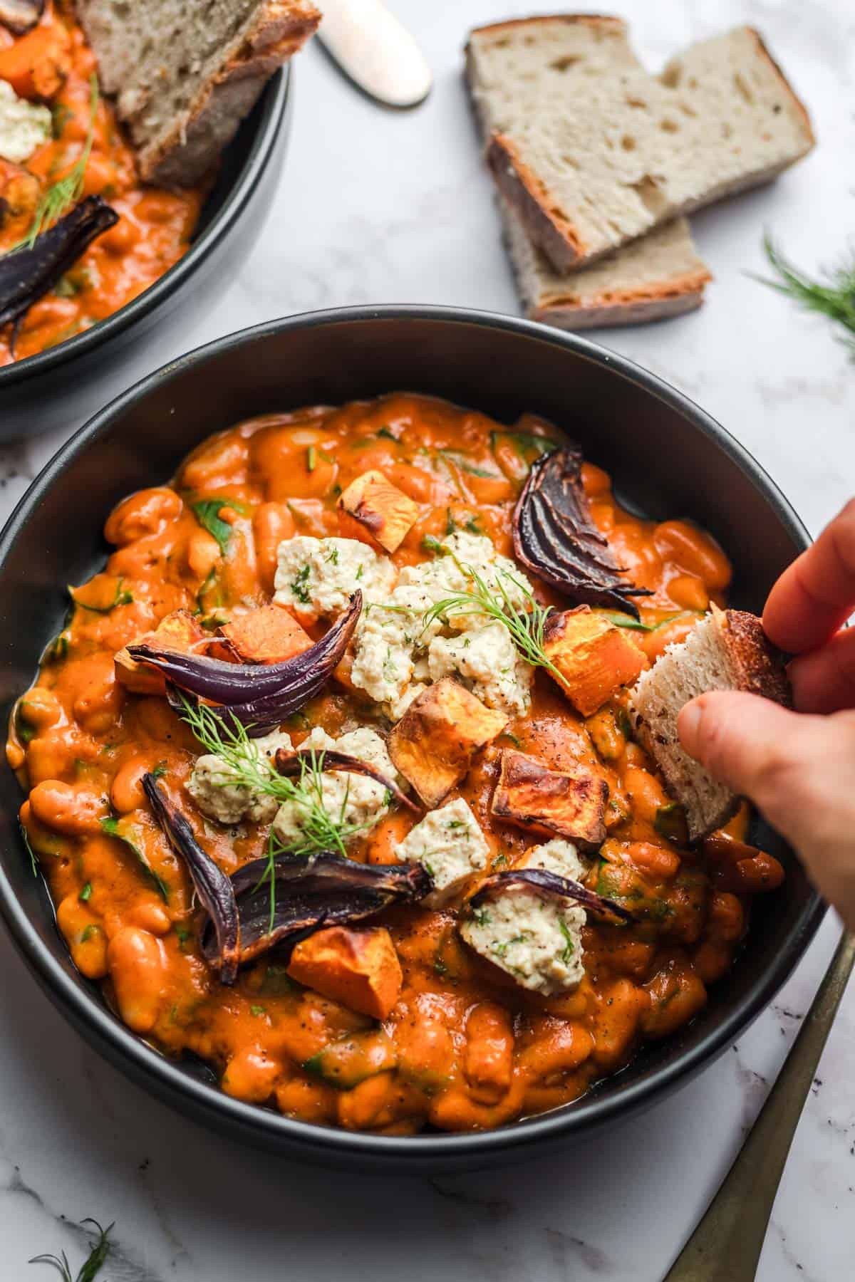 silky white bean sauce dairy-free