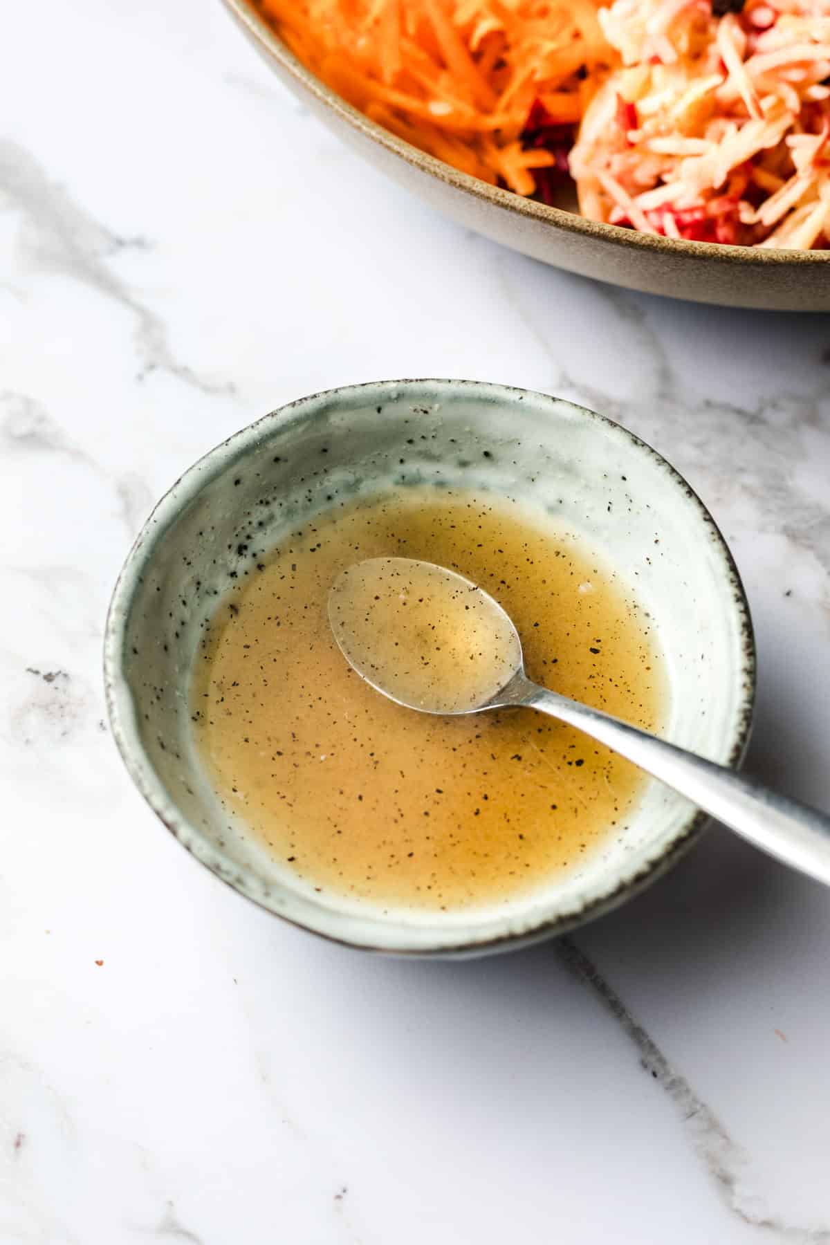 oil-free vegan lemon dressing