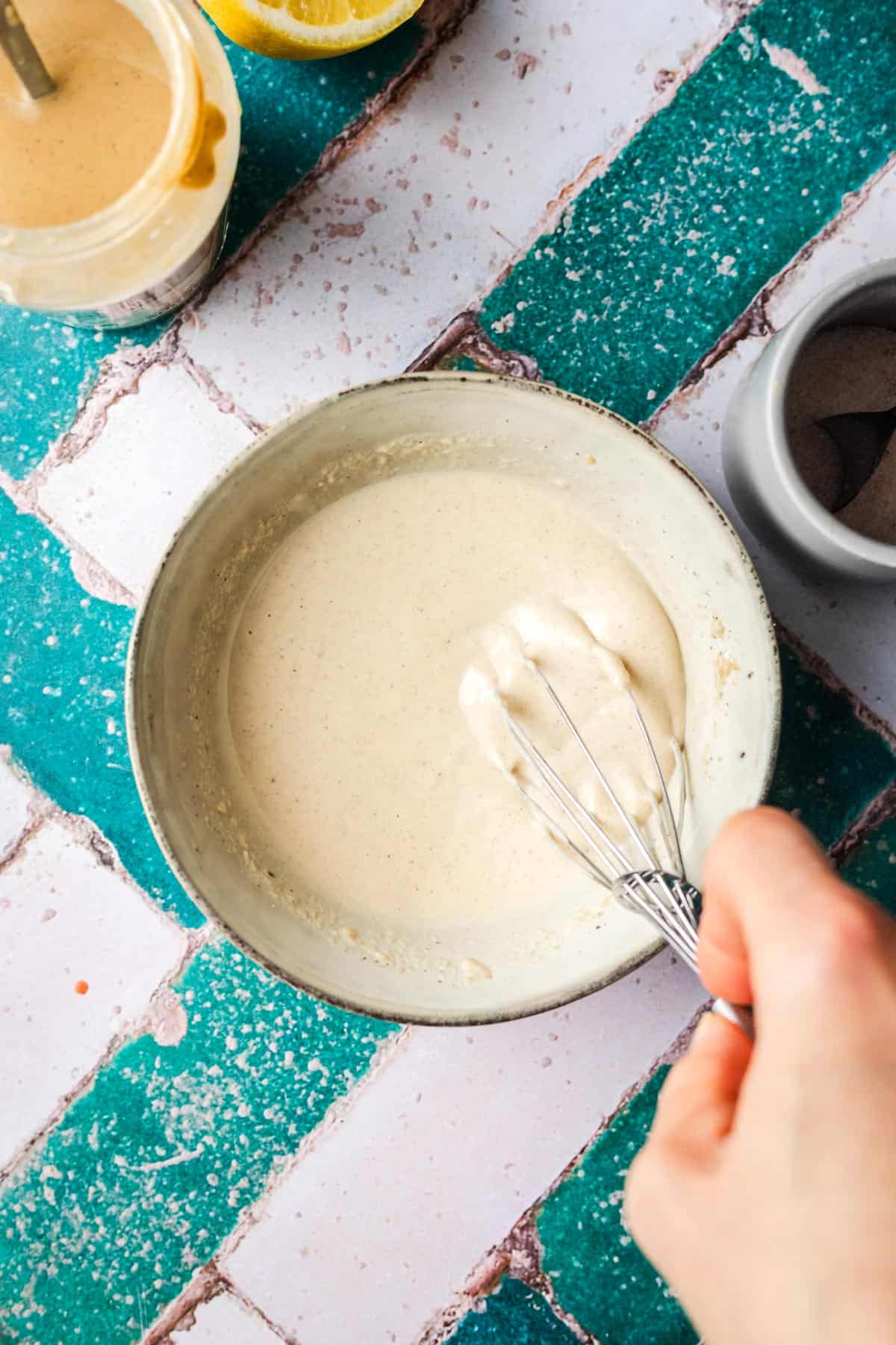 dairy-free tahini sauce