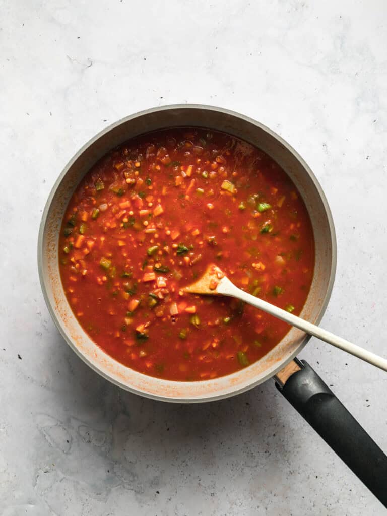 lentil bolognese sauce ingredients