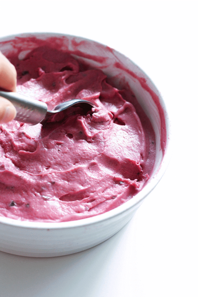 vegan cherry ice cream