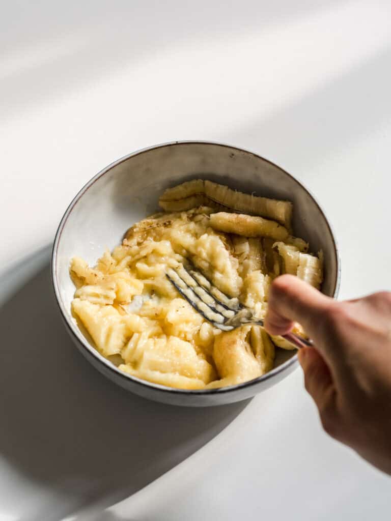 mashed banana
