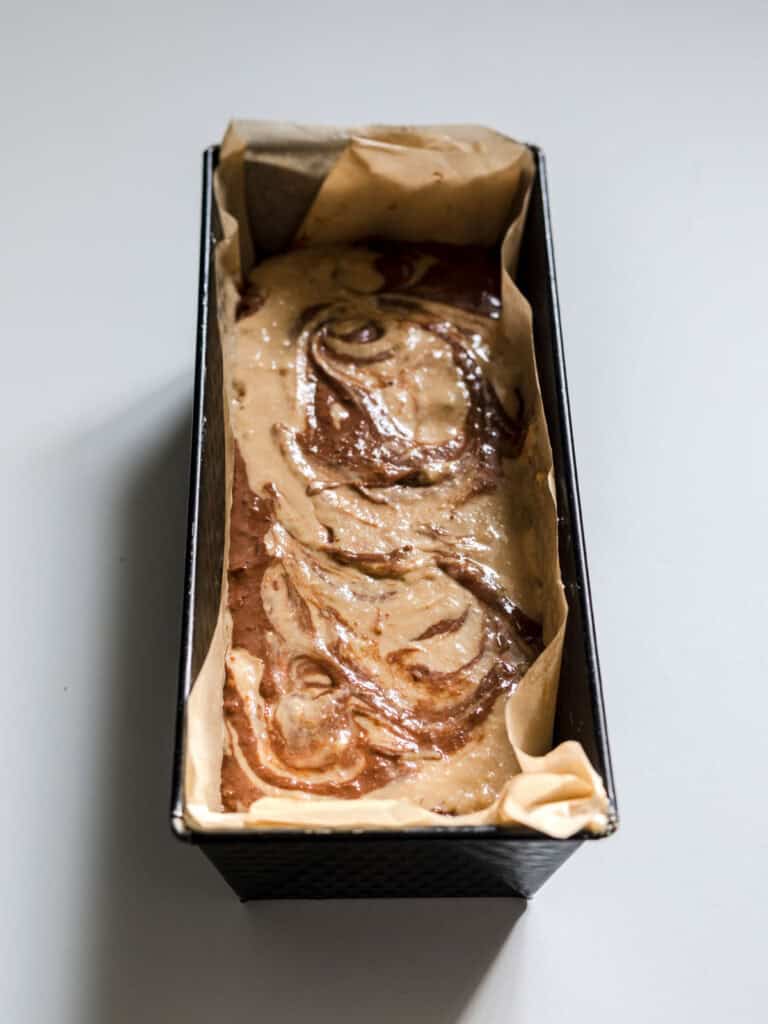 marbled banana bread gluten free