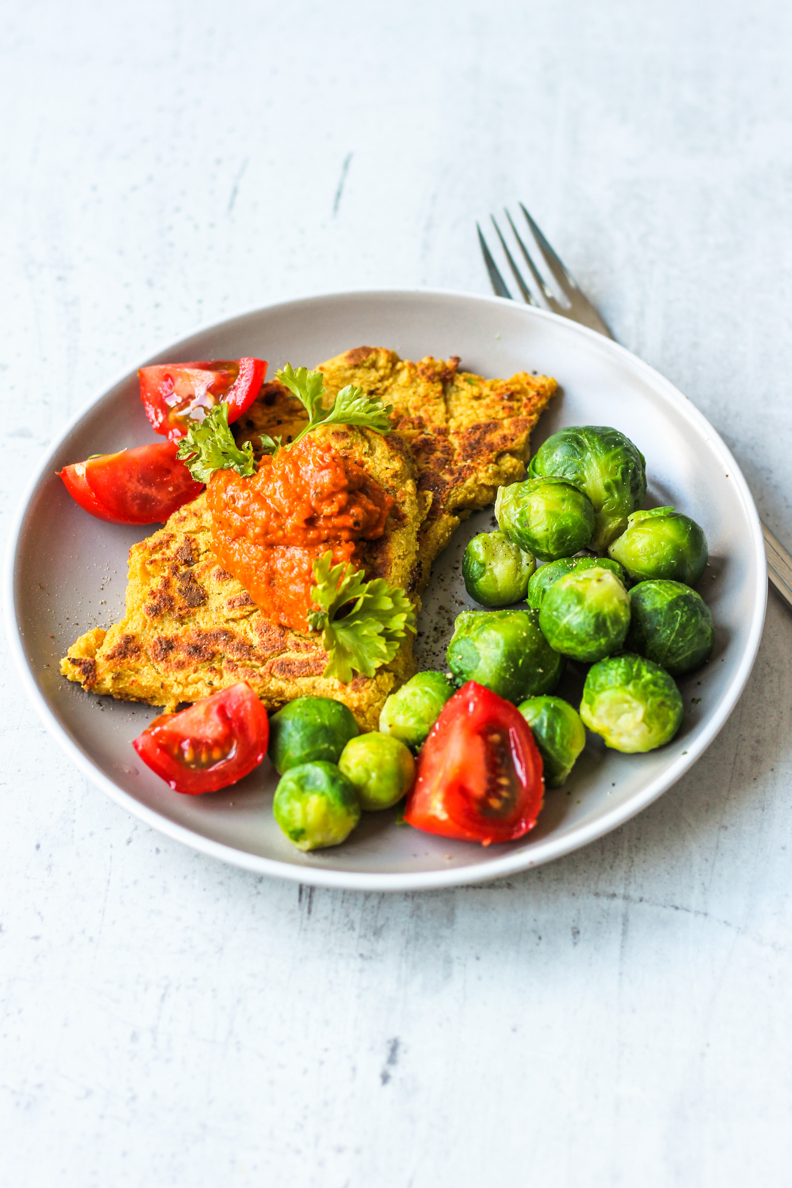chickpea omelette