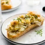 Creamy vegan leek dip #vegan #dip #glutenfree #fallrecipes