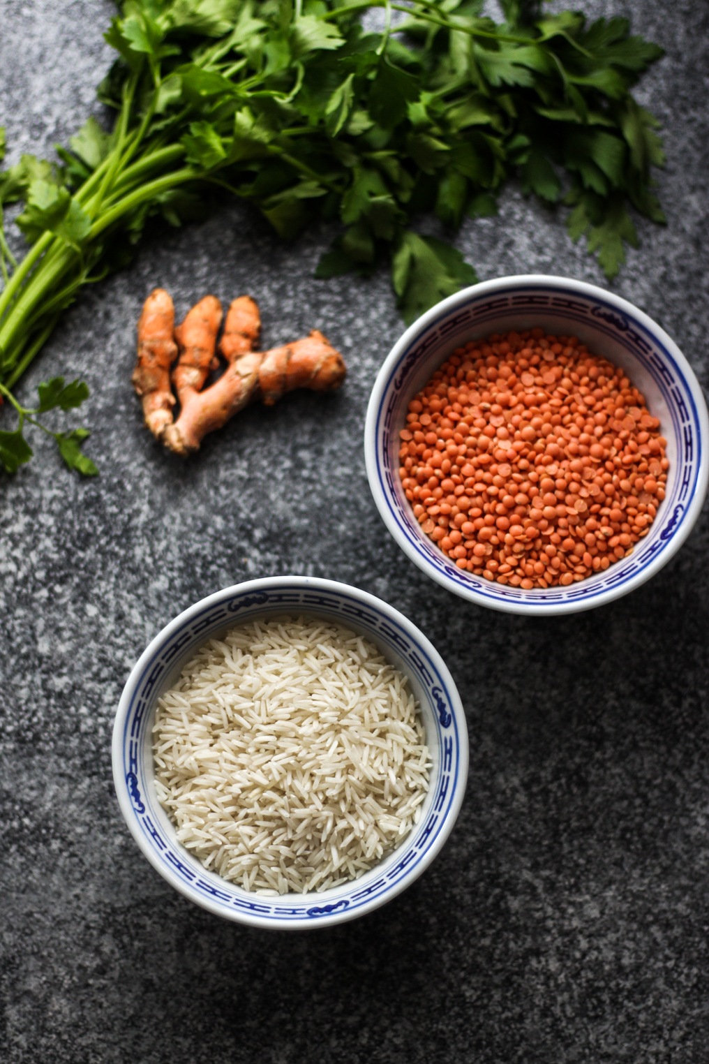 ingredients for kitchari
