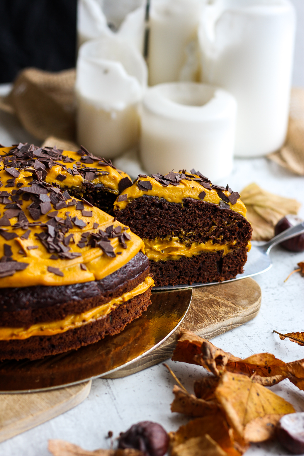 vegan pumpkin cake