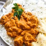 vegan butter chicken curry