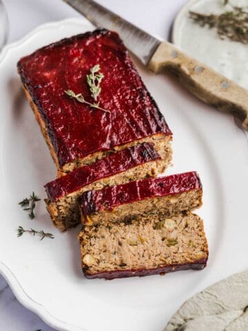 vegan chickpea meatloaf