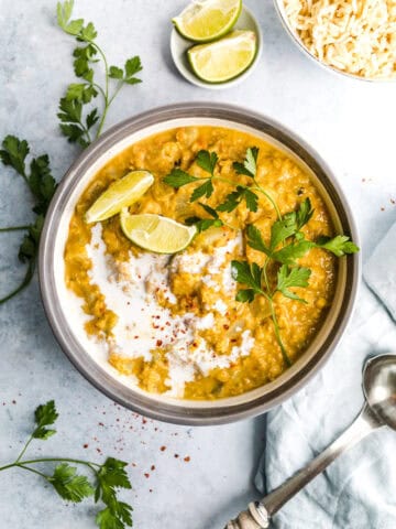 Vegan lentil dhal with turnip #vegan #indian #dhal