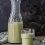 Homemade Pistachio Milk #vegan#pistachios#diy