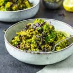 Vegan Curried Quinoa Salad #vegan#salad#quinoa
