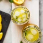 Alcohol-free Ginger-Pineapple Fizz #gingerpeople #ginger #vegan