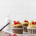 glutenfree currant cupcakes