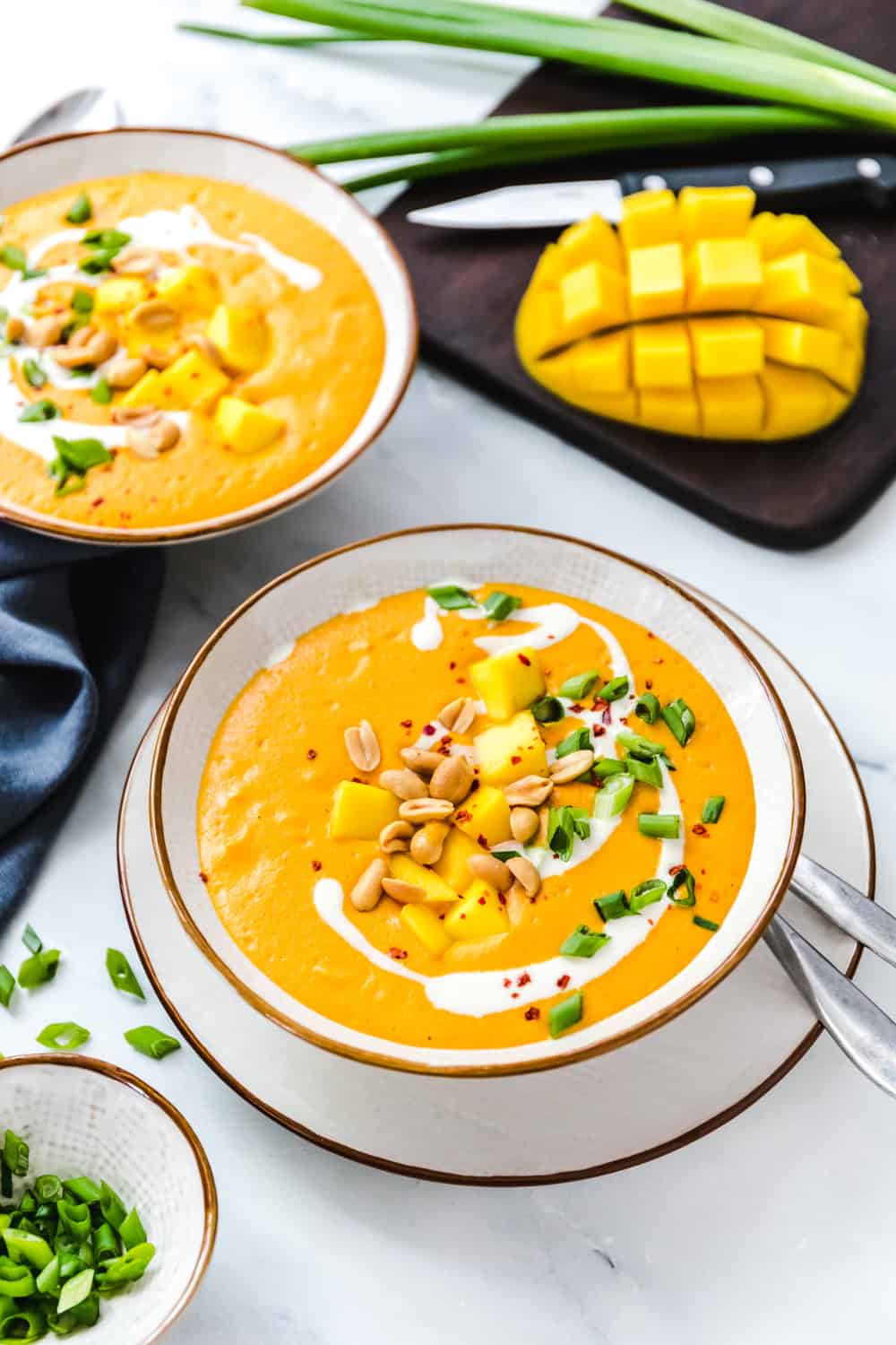 Thai-Mango-Peanut-Soup #vegan #thai #soup