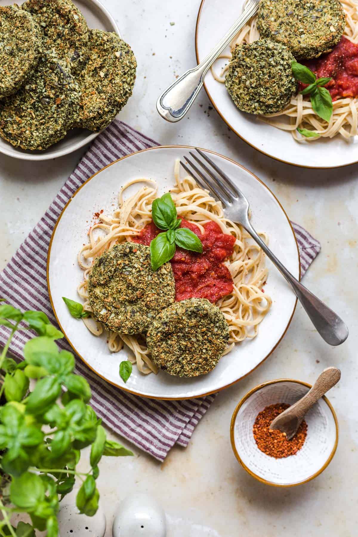 vegan eggplant parmesan