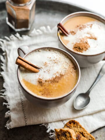 Vegan Pumpkin Spice Latte without coffee
