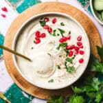 yogurt tahini sauce vegan