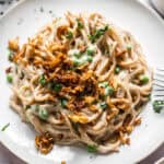 vegan tofu alfredo