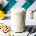 oil-free vegan mayo from silken tofu
